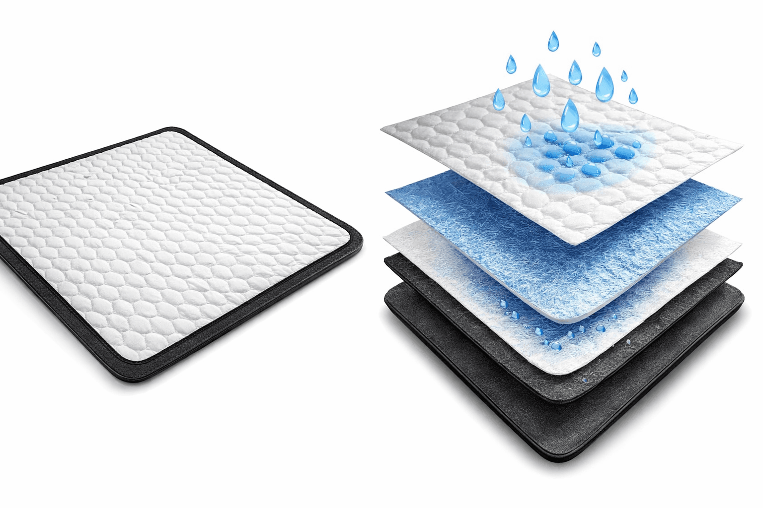 Emballage Pee Pad Koprana